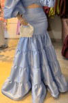 VESTIDO GALA VOLUMENES AZUL 1