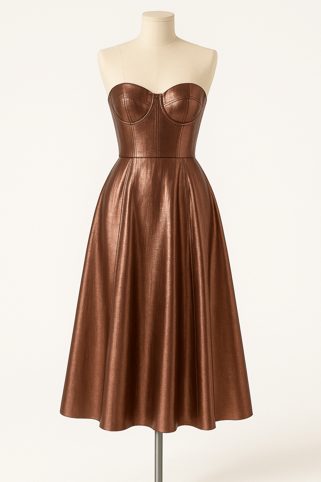 VESTIDO CORSÉ MANGAS BROCADO PLATA (2) (1)